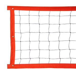 Rede de vôlei colorida Evo Sports 8 metros Laranja/Preto
