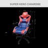 Cadeira Gamer Elg Super Hero Vermelho/Azul Ch06Rdbe - 5