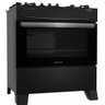 Fogão 5 Bocas Atlas Atenas Glass Preto com Mesa de Vidro Bivolt - 4
