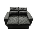 Ver imagem 5 de Conjunto de Sofá 3 e 2 Lugares Retrátil e Reclinável 2.00x1.50m Cama Inbox Smal Suede Cinza