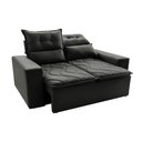 Ver imagem 7 de Conjunto de Sofá 3 e 2 Lugares Retrátil e Reclinável 2.00x1.50m Cama Inbox Smal Suede Cinza