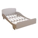 Ver imagem 2 de Cama Infantil Sonho 100% Mdf Branco Brilho - Panorama Móveis