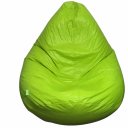 Ver imagem 1 de Puff Pera com Enchimento Decoração Conforto Eventos Almofadão - Verde Limão