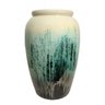 Vaso Estilo Vietnamita Azul 43x43x68cm - 1