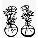 Ver imagem 1 de Arranjo Vaso Decoração:preto