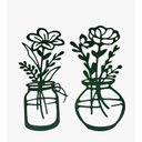 Ver imagem 2 de Arranjo Vaso Decoração:preto