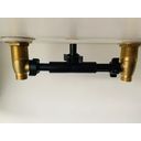 Ver imagem 3 de Kit 2 Lateral Misturador Lavatório Padão Deca 1/4 Volta