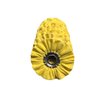 Roda de Polimento Amarela 100x100 Mm C/ Furo 3/4 - 2