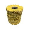 Roda de Polimento Amarela 100x100 Mm C/ Furo 3/4 - 1