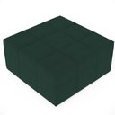 Ver imagem 6 de Puff Decorativo Para Sala de Estar Quadrado Milano 90x90cm W01 Suede Verde Musgo - Lyam Decor