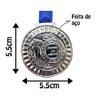 Kit 5 Medalhas Grande Honra Ao Mérito 5,5cm Premiação Escola Prata - 6