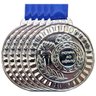 Kit 5 Medalhas Grande Honra Ao Mérito 5,5cm Premiação Escola Prata - 1