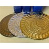 Kit 5 Medalhas Grande Honra Ao Mérito 5,5cm Premiação Escola Prata - 3