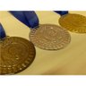 Kit 5 Medalhas Grande Honra Ao Mérito 5,5cm Premiação Escola Prata - 2