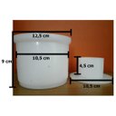 Ver imagem 5 de Kit Forma Queijo Minas Cobocó Prensa Cp500 Dessorador Touca