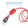 Cabo USB-C para USB-C Anker Power Line+ Vermelho 0.9M - Smartphones - 2