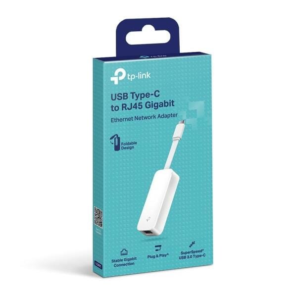 CABO ADAPTADOR USB-C 3.0 PARA RJ45 GIGABIT TP-LINK UE300C - 6