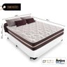 Cama Box Casal + Colchão De Molas - Anjos - Classic Superlastic 138cm Branco - 2