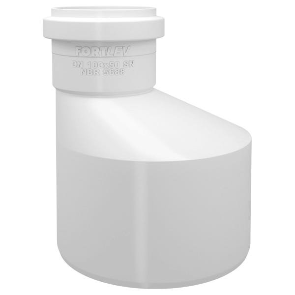 Redução Excêntrica Esgoto SN DN 75x50 - Fortlev - 1