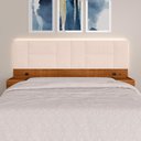 Ver imagem 3 de Cabeceira Suspensa Cama Queen Sierra com Led