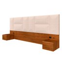 Ver imagem 1 de Cabeceira Suspensa Cama Queen Sierra com Led