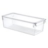 Organizador de Geladeira Multiuso Alto com Tampa Tamanho M (36x15x10cm) - Mood - 1