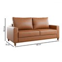 Ver imagem 3 de Sofá Living Gilbran 3 Lugares Corano Durango - Vian