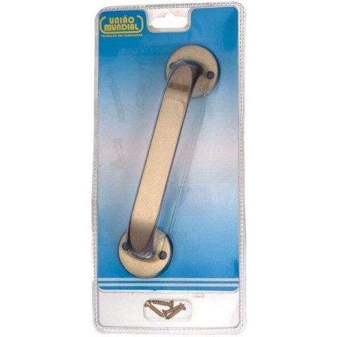 Puxador Classic 10cm Zamac Oxidado - União Mundial