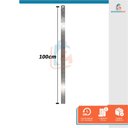 Ver imagem 3 de Régua Aço Inox 100cm 40 Polegadas Desenho Projeto Medição - Starfer