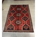 Ver imagem 2 de Tapete Clássico Persa Iraniano Shiraz Vermelho 1,73 X 2,53m