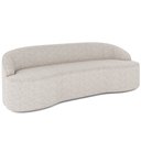 Ver imagem 1 de Sofá 4 Lugares Curvo Sala de Estar Living Lótus D02 Linho Cru 280 cm D-461 - Lyam Lyam Decor