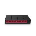 Ver imagem 2 de SWITCH 8 PORTAS MERCUSYS MS108G GIGABIT 10/100/1000 PRETO