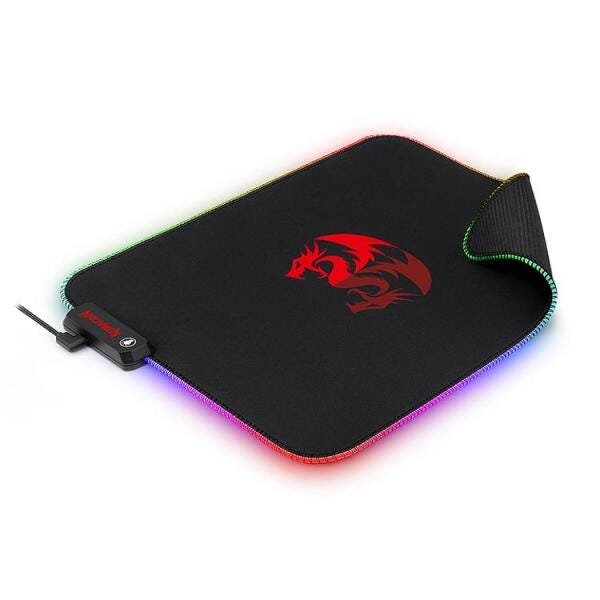 MOUSE PAD GAMING REDRAGON PLUTO RGB P026 330X260X3MM PEQUENO - 3