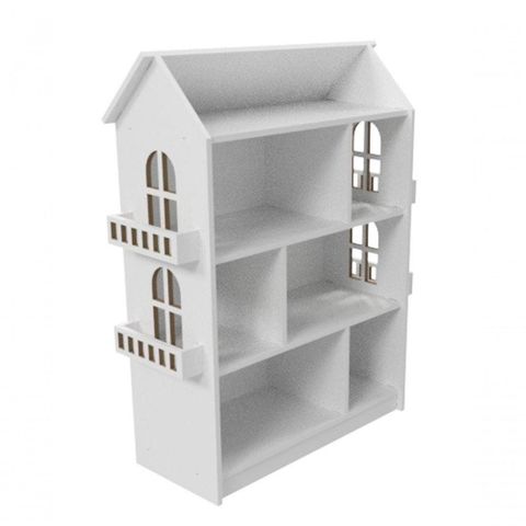 Casinha Organizadora Infantil Mônica 100% Mdf Tamanho Único