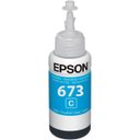 Ver imagem 1 de REFIL DE TINTA EPSON T673220 CIANO 70 ML L800 L805 L810 L850 L1800