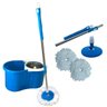 Balde Spin MOP Esfregão Giratório 360° Com Cesto Inox 6 Litros e Cabo de 1,6 Metros - 1
