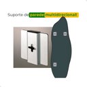 Ver imagem 4 de Espelho Decorativo Orgânico 150x50cm com Suporte para Banheiro Sala Escritório Flame