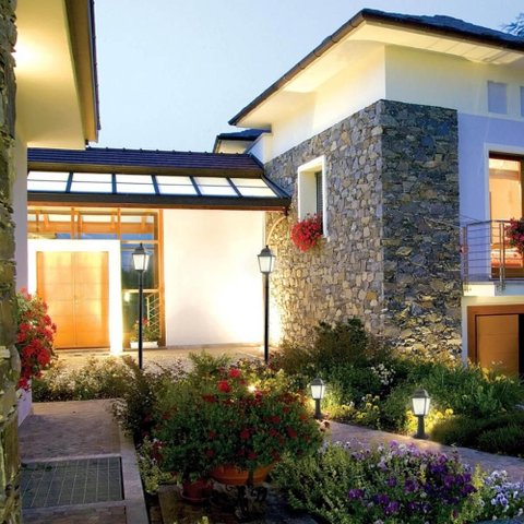 12 Postes de Luz para Jardim Colonial Luminárias de Piso Pretas Clássicas Dital Soberana