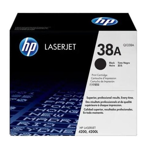 Toner Hp Laserjet 4200 Preto 38a Q1338a