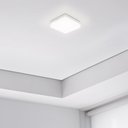 Ver imagem 3 de Painel Led Plafon Frameless Sobrepor Quadrado - 24w - Branco - Taschibra 4000k
