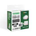 Ver imagem 4 de Painel Led Plafon Frameless Sobrepor Quadrado - 24w - Branco - Taschibra 4000k