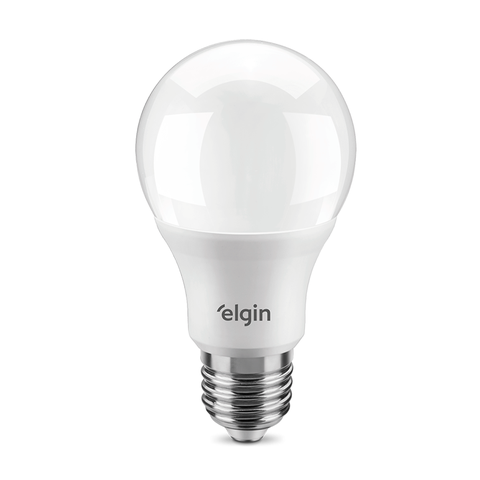 Lâmpada Led Elgin Bulbo 9w A60 E27 Bivolt 6500k Frio