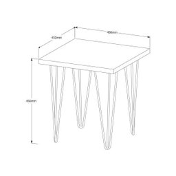 Mesa de Apoio Taylor - Preto - Mania de Móveis - 4