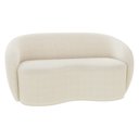 Ver imagem 7 de Sofá Decorativo 1,60cm 2 Lugares Íbis Bouclê Off White G33 - Gran Belo