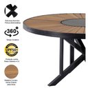 Ver imagem 4 de Mesa Atenas com Prato Giratório em Aluminio Trama Original
