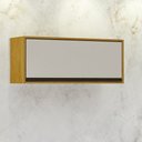 Ver imagem 4 de Armário Aéreo Nicho Geladeira Eduarda CHF Móveis Cinamomo/Off White