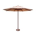 Ver imagem 1 de Ombrelone Guarda Sol Piscina Casa Praia Base Marrom 240cm