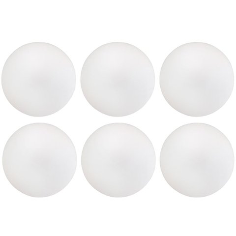 Kit 06 Assentos Redondo Banqueta Cadeira Estofados Poltronas H02 Corino Branco 30 cm - Lyam Decor As