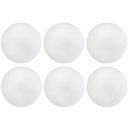 Ver imagem 1 de Kit 06 Assentos Redondo Banqueta Cadeira Estofados Poltronas H02 Corino Branco 30 cm - Lyam Decor As