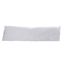 Travesseiro Xuxão Daju 145x45 cm Branco de Corpo Inteiro - 4